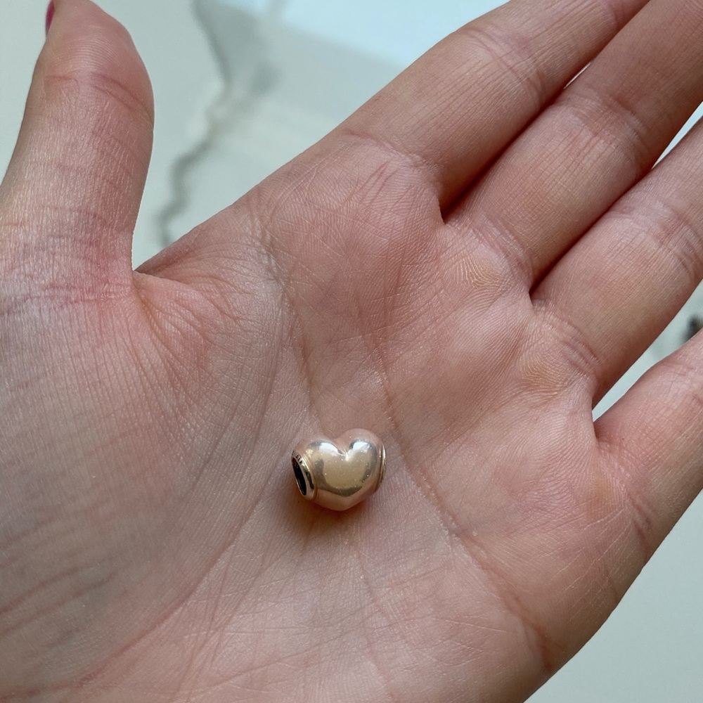 Pandora Pink Heart Charm